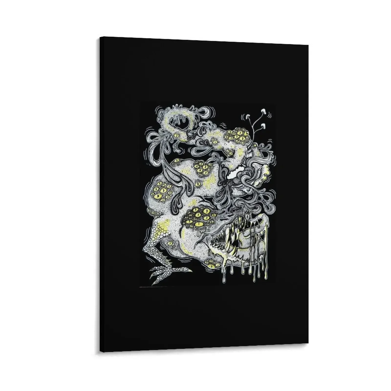 

Lick My Tears / Eat My Guts Canvas Painting Luxury living room decoration pictures for wall Decorative paintings