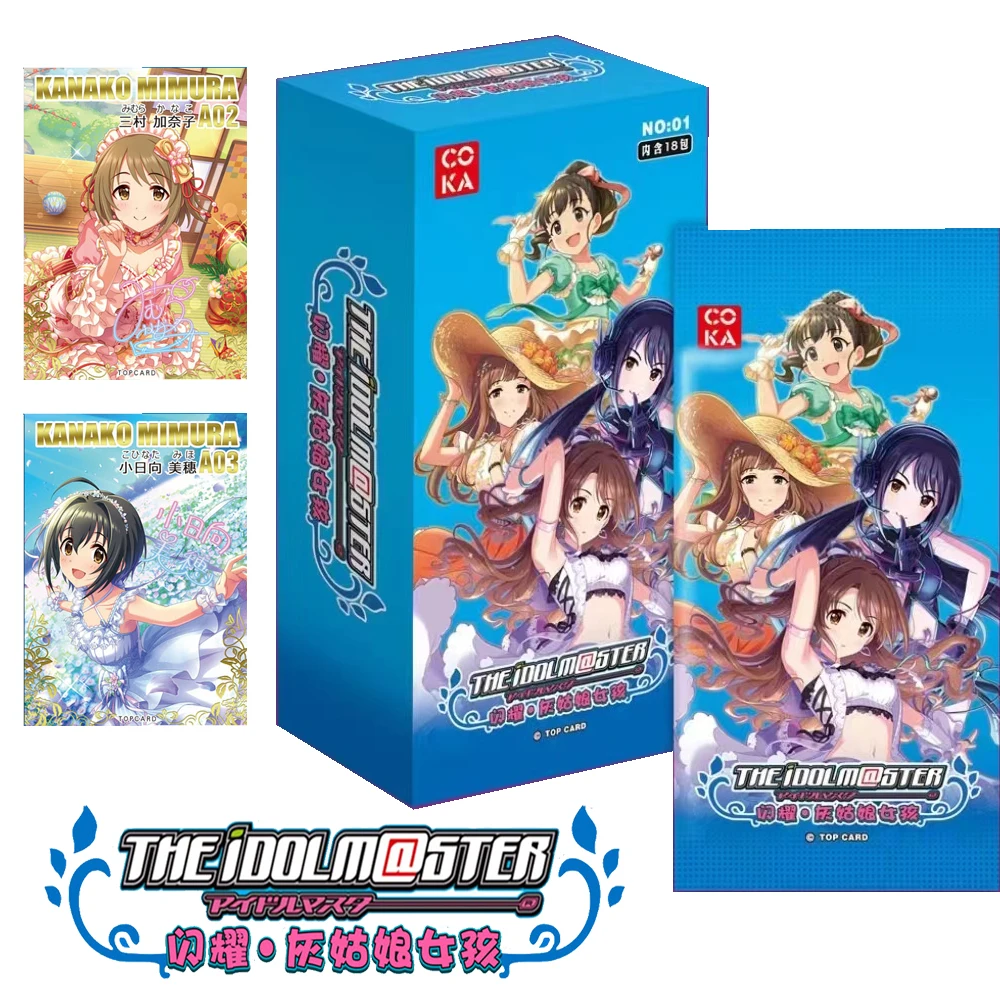 

Wholesale THE IDOLM@STER Cards Collection for Children Arcade Game Shining Cinderella Girl Rare Cards Hobbies Anniversary Gifts