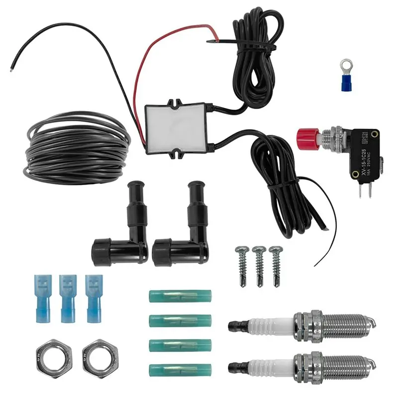 

Dual Flamethrower Controller Kit Exhaust Flame Set For Car Truck Motorcycles, BFTKAFK-Dual Flame Thrower