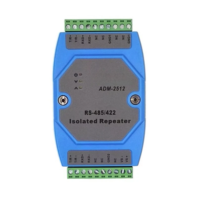 ADM-2512 Photoelectric Isolation RS485 Repeater RS485 / 422 Amplifier RS422 to 485 Isolator Industrial Grade for Signal