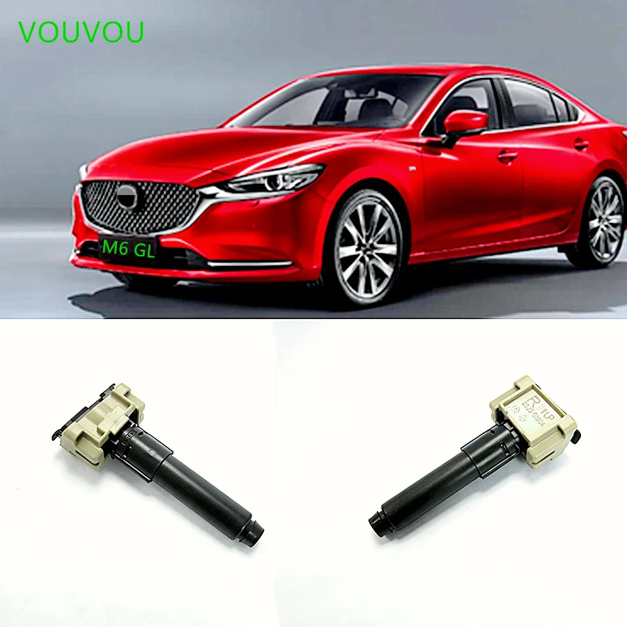 Car accessories GSJ5-51-82X body parts head lamp spray nozzle motor for Mazda 6 2019-2025 GSJ5-51-82Y