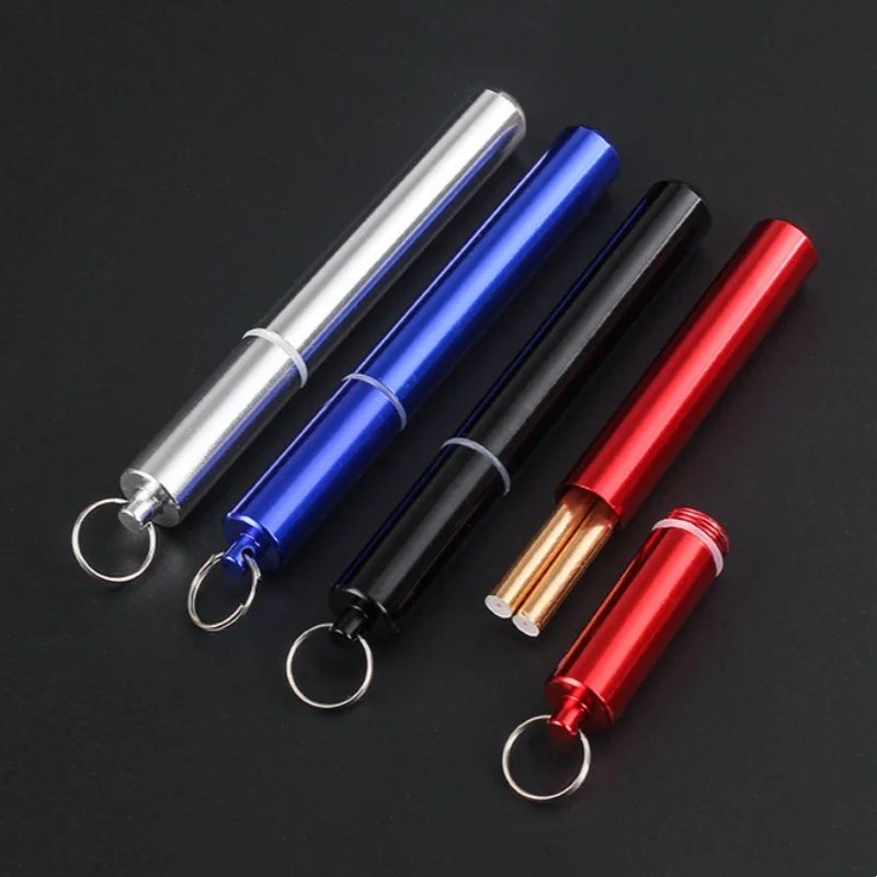 Aluminum sealing mini Stash Jar Smell Proof Herb Stash Waterproof Cigarette Case storage Herb Box Accessories image 3