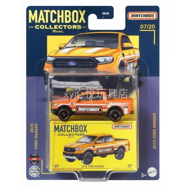 Matchbox Collectors Car 2019 FORD RANGER 1/64 Metal Die-cast Model Collection Toy Vehicles