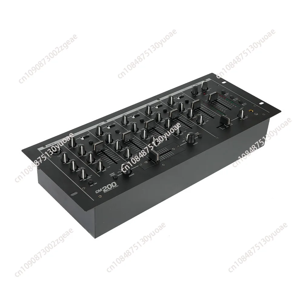 Professional 5 channel Sound Mixing Console Audio DJ Mixer console with monitor for studio DJ controller