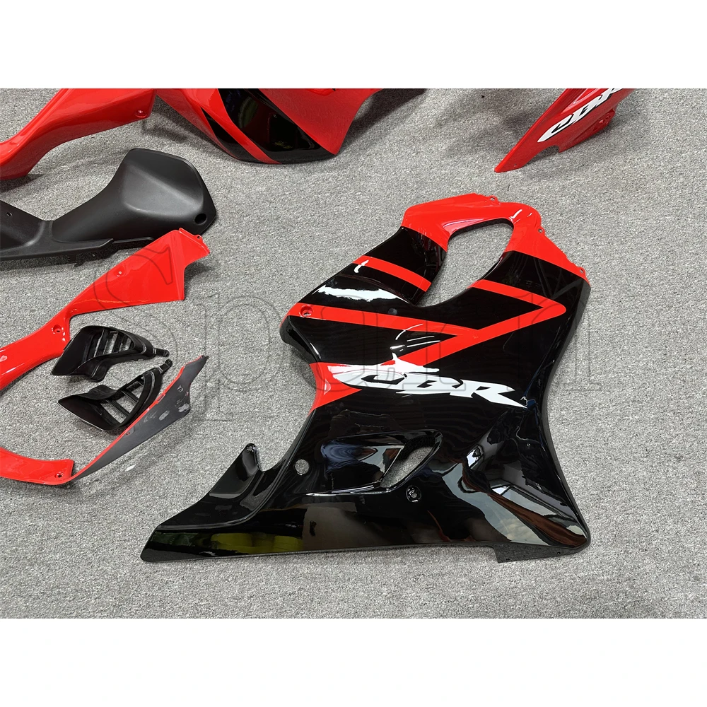 Motocicleta Fairing Kit para HONDA, Corpo Plástico ABS, Injeção Carenagens, Preto Bodykits, HONDA CBR 600, CBR600, CBR600F, F4I 2001, 2002, 2003