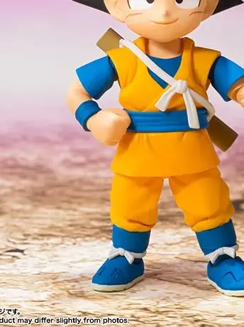 En Stock Original BANDAI S.H.Figuarts Son Goku (MINI) DAIMA SHF Dragon Ball Z Anime colección de figuras de acción modelo Juguetes
