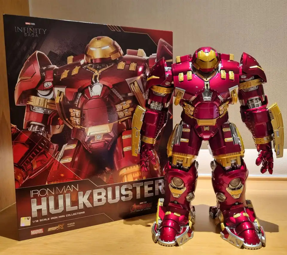 ZD Toys アベンジャーズアイアンマン MK44 ハルクバスターアクション
