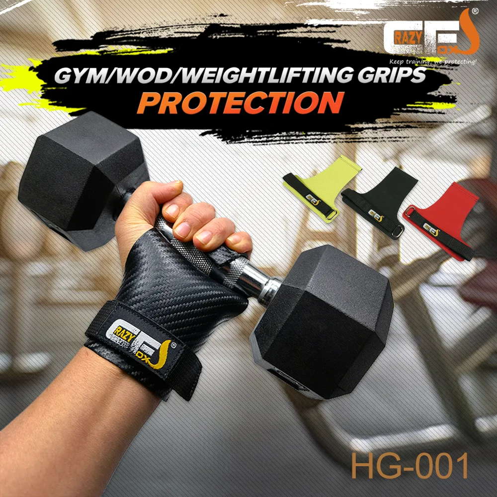 Hand Grips Carbon Gymnastics Weightlifting Workout Gym Gloves Palm Protection for Kettlebell Pull Up Gymnastic