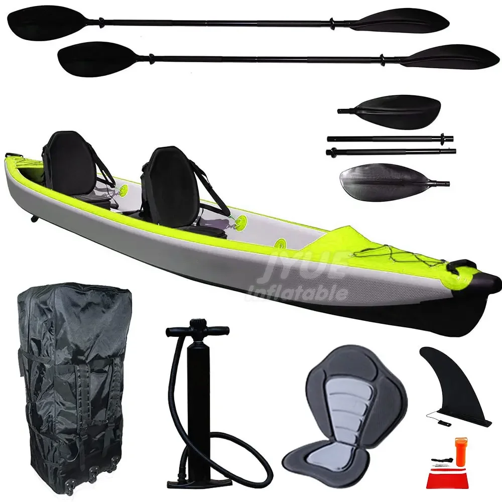 New Fashion Single Seat Kayak Boat Inflatable Kayak 2 Person With Power Infate