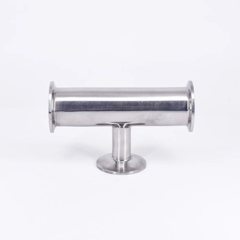 

38mm Pipe OD x 19/25/32mm x 1.5" Tri Clamp Reducer Tee 3 Way SUS 304 Stainless Sanitary Fitting Homebrew Beer Wine