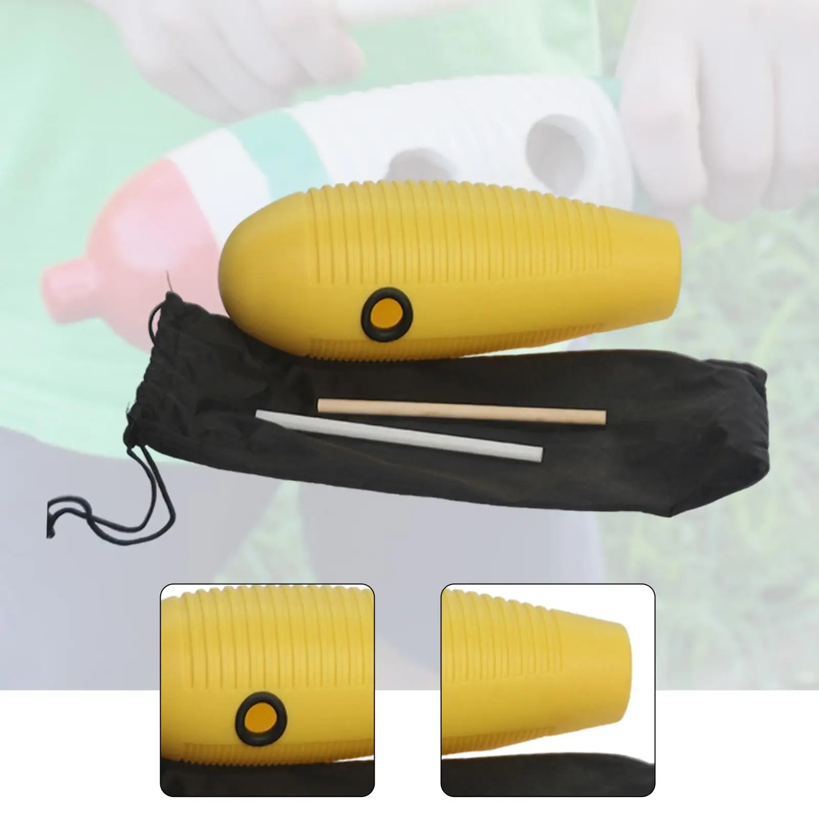 Guiro Instrument Professionelles, fischförmiges Musik-Trainingsgerät, lateinische Perkussion