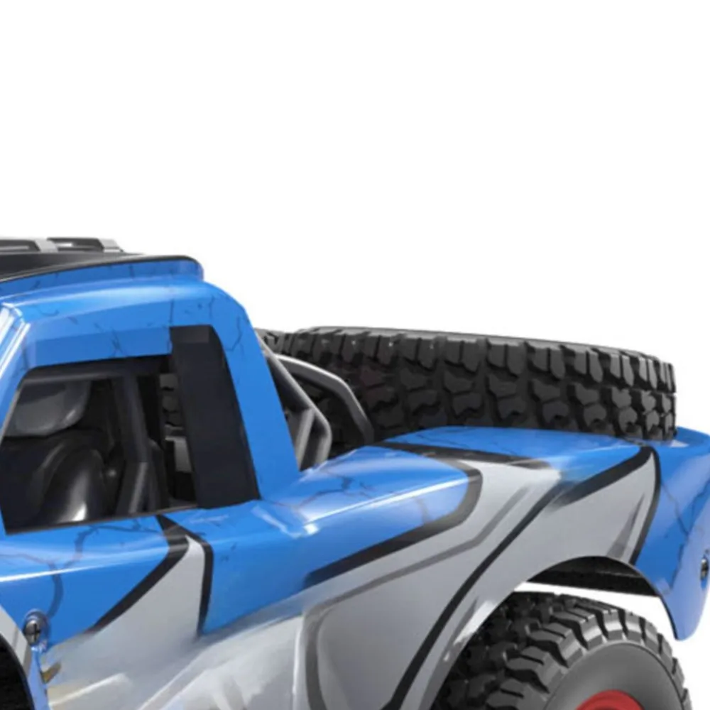 

1/14 RC Высокоскоростной 48 км/ч Внедорожник 4WD Автомобиль с дистанционным управлением Q130A Двигатель с угольной щеткой 17G Сервопривод Светодиодные фонари Модель RTR