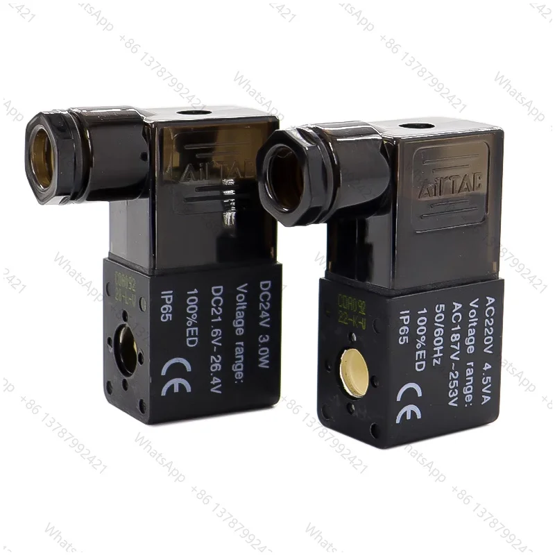 صمام لولبي Solenoid Valve Coils For 4V210-08 4V310-10 4V110-06, Multiple Voltages Available الهواء المضغوط — تفصيل 3