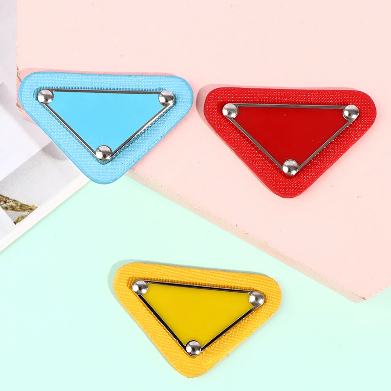 DIY Embroidery Stickers Triangular Sew Patches for Clothing Sequin Patch Badge