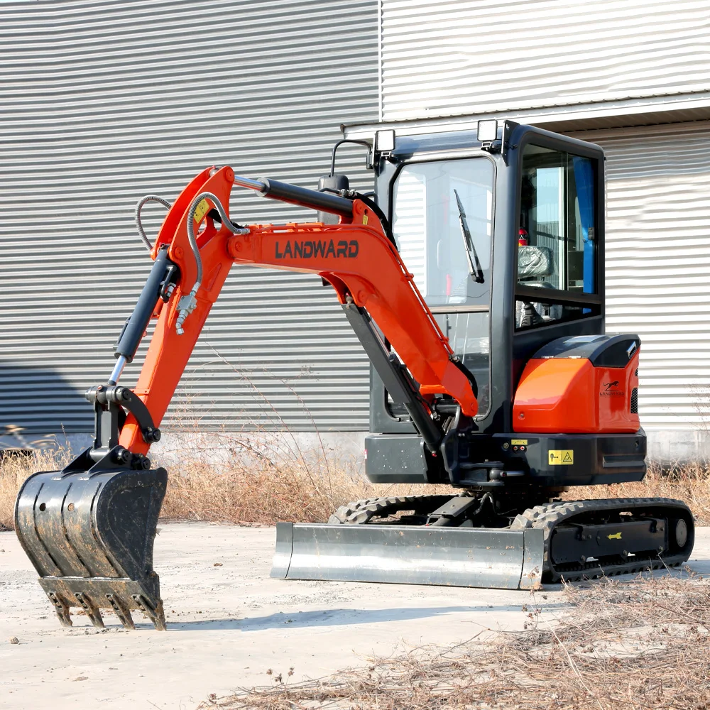 

Farm and Garden Using 2.5 Ton Crawler Excavator Mini Bagger Multifunctional Machinery Hydraulic Compact Excavator Customized