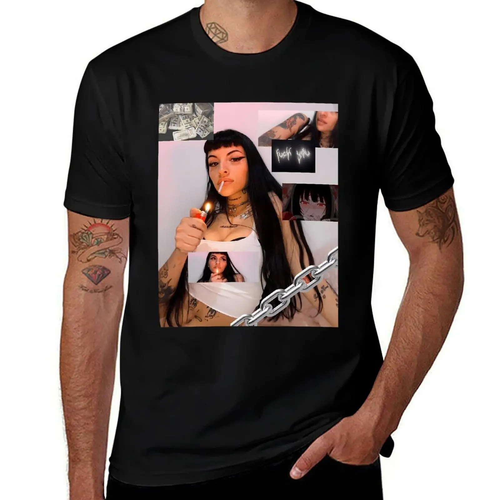 

CAZZU Nia Emo Anime \t T-Shirt custom t-shirts cute clothes anime figures man t shirt mens funny t shirts