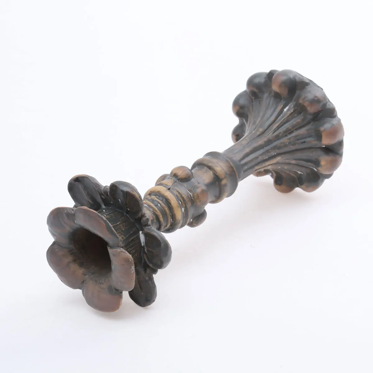 

1Pcs Resin Candlestick Stable Pedestal Decorative Accessory French Sconce Romantic Home Accent