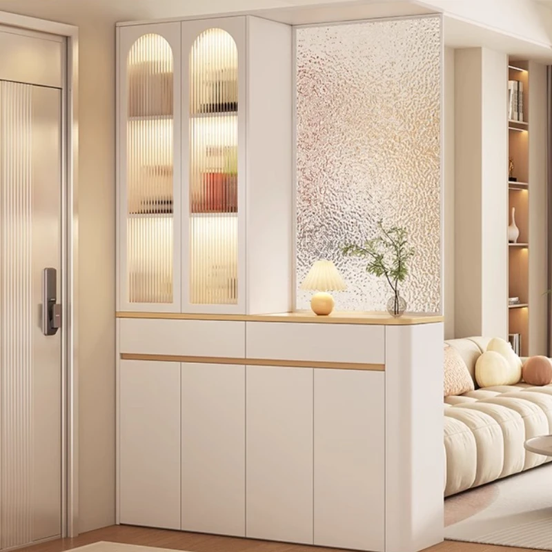 

Doors Storage Living Room Cabinets Display Shelves Glass Minimalist Cabinet Entryway Modern Mobili Per La Casa House Accessories