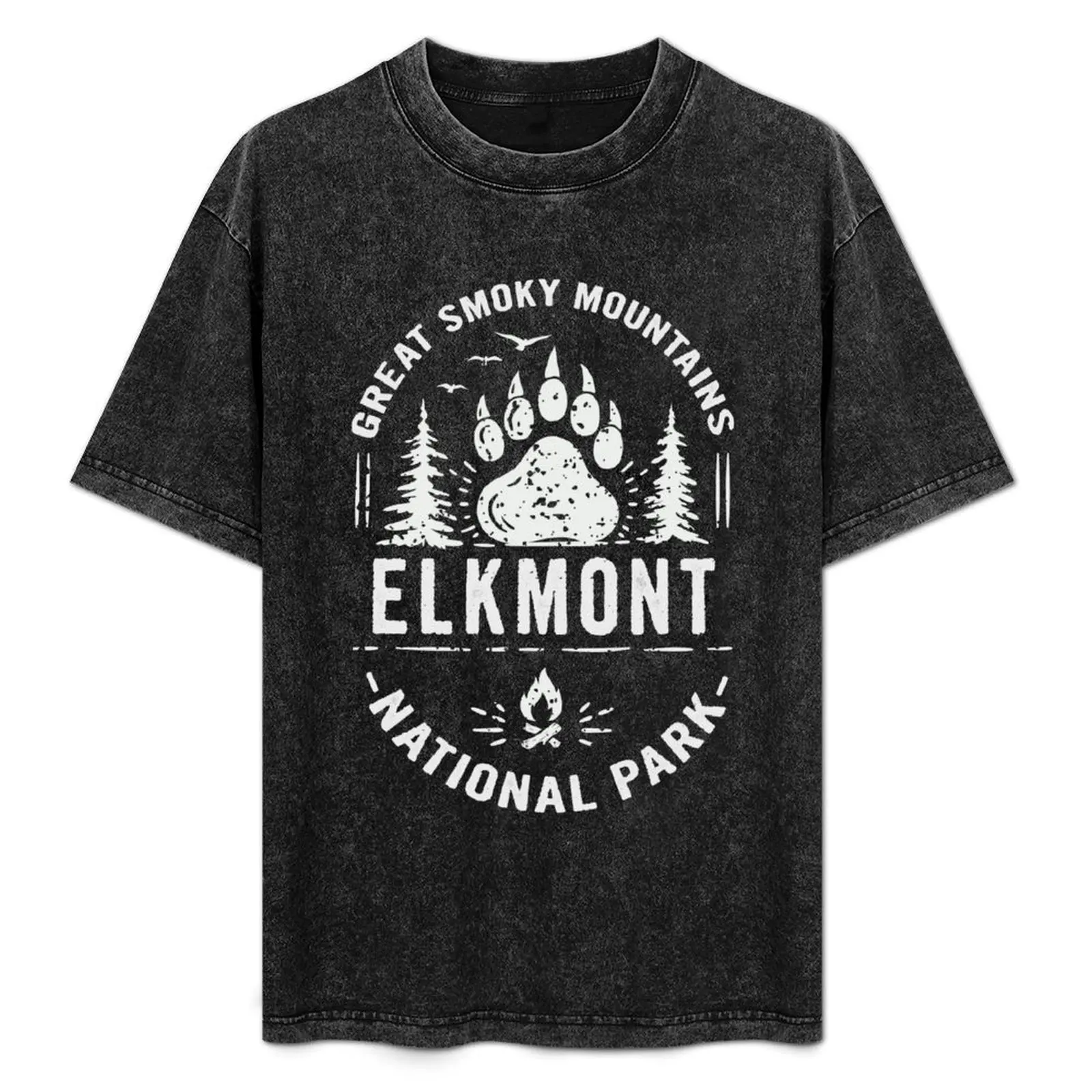 Elkmont Great Smoky Mountains National Park T-Shirt cheap stuff customs design your own plain blue archive Short sleeve tee men