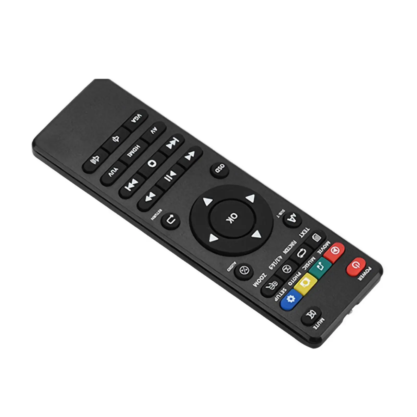 1080P HD Multimedia USB Media Player with IR Remote - Versatile External HDD Support, 110V-240V Compatible