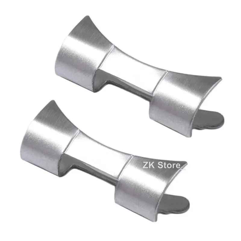 18/19/20/21/22mm Stainless Steel Strap Connectors for Oyster Jubilee Curved Flat End Link for Seiko SKX007 SKX009 Band Adapter