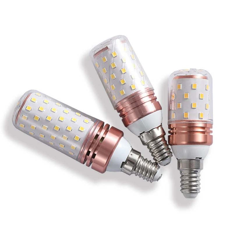 E27 E14 12W 16W SMD2835 LED Candle Holder Bulb 220V 230v Energy Saving Warm White 3000K/ Cold White 6500K LED Corn Light