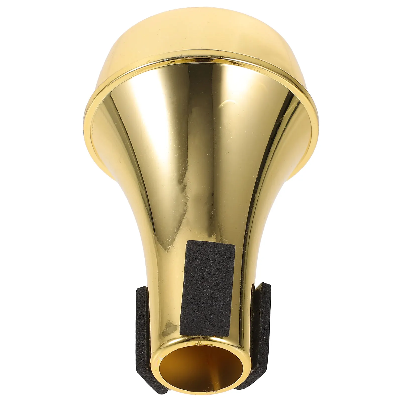 

Trumpet Mute Mini Weak Speaker Accessory Silencer Practice Golden Abs Replacement