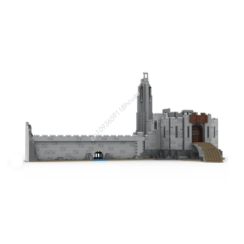 1952PCS MOC The Lords Of The Rings Helm's Deep GAMES Model Building Blocks Stacking Bricks Creative Toy Kid Gift Diy Educational