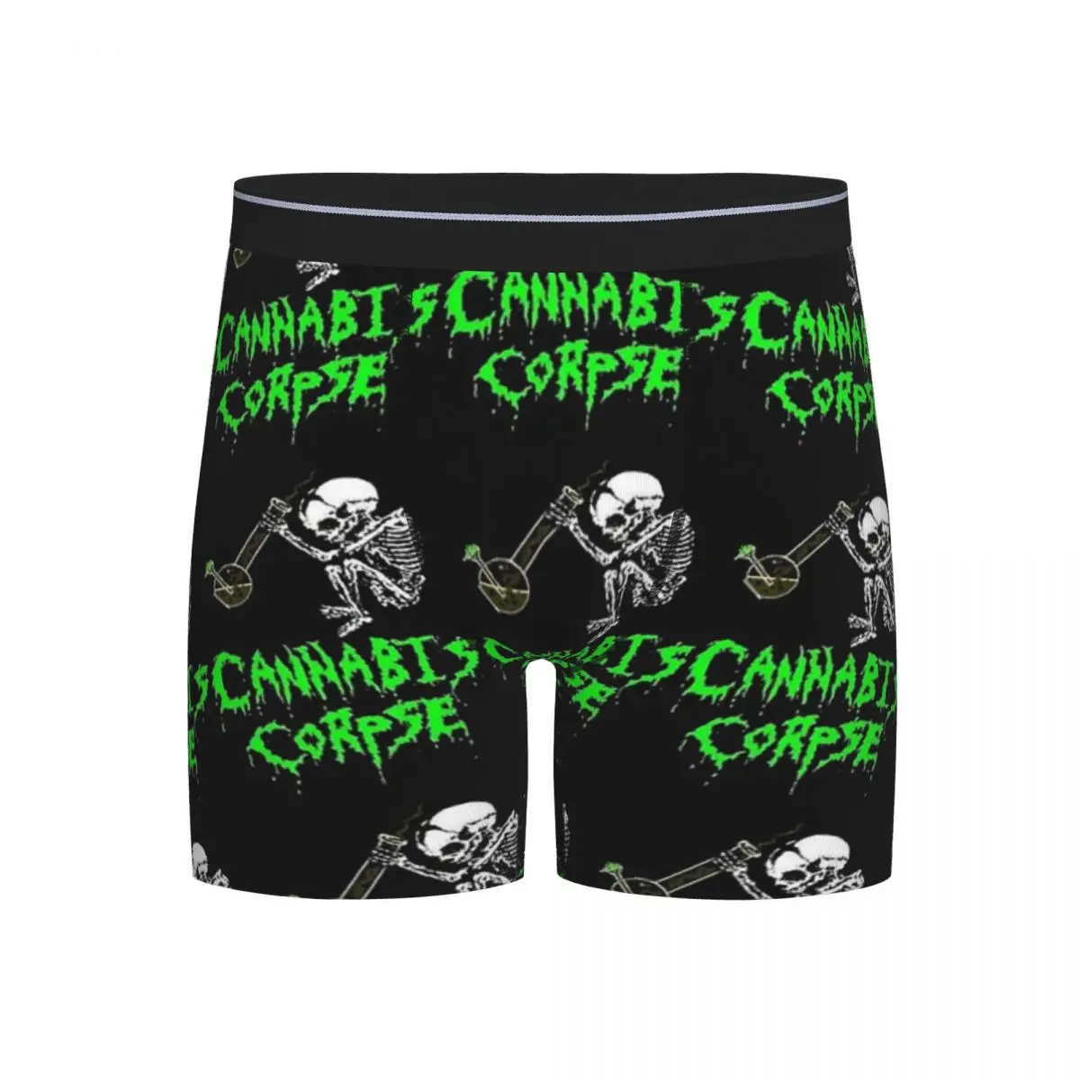 

Long Boxer Underpants Shorts Cannibal Corpse Metal Skateboard Panties Men's Soft Underwear for Homme Man Boyfriend Gifts