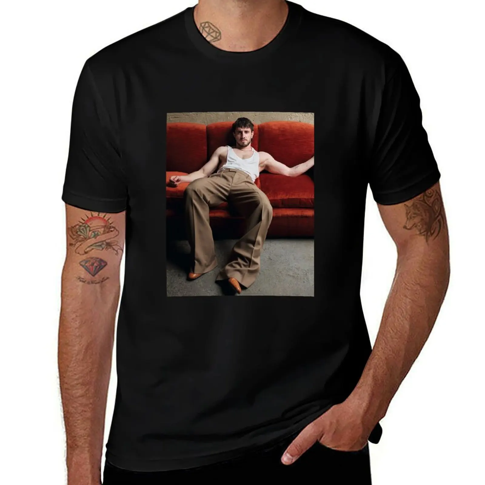 

Paul Mescal T-Shirt heavyweights aesthetic clothes luxury clothes men