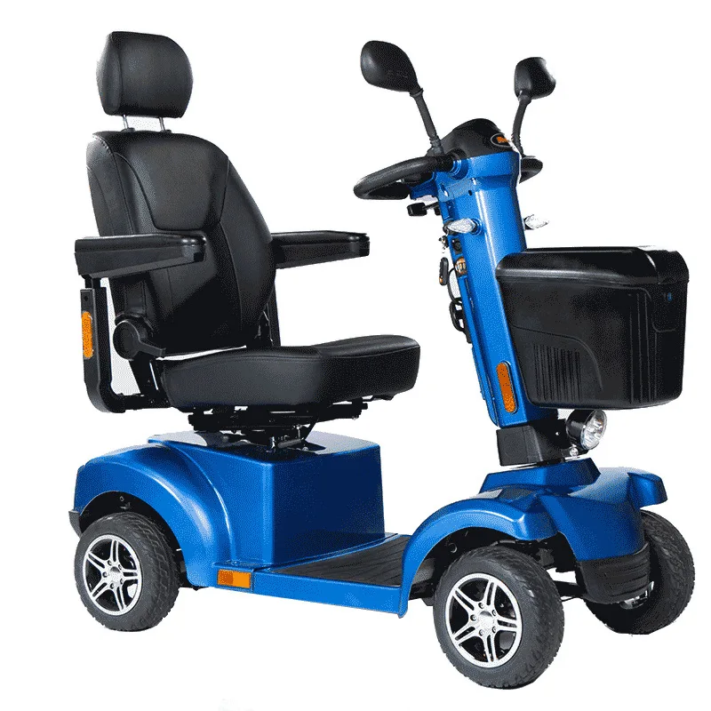 

R45S elderly scooter four-wheel battery car disabled elderly home pick-up and drop-off children elderly car