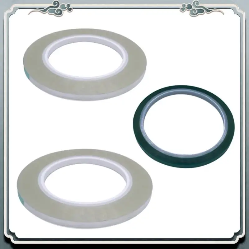 قسط جديد 1/4 بوصة 125 متر × 2 قطعة شريط زعيم الشفافية لأشرطة بكرة إلى بكرة #5