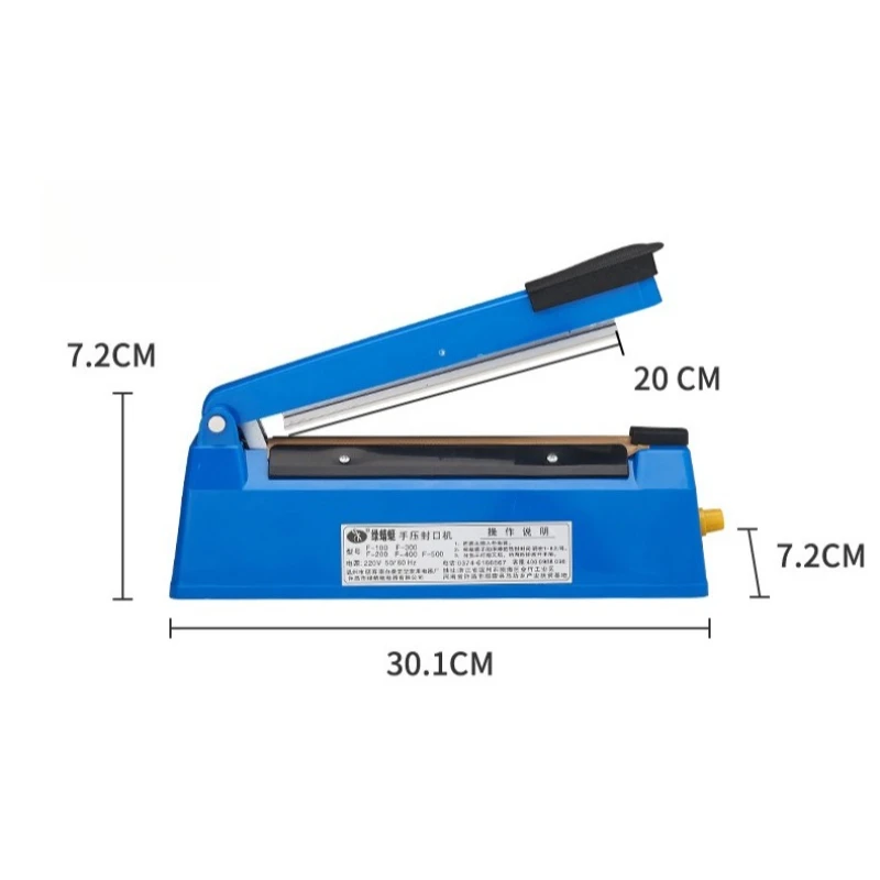 Ручная запечатывающая машина Конфеты Лунные торжи Нуга Конфеты Упаковка для пищевых продуктов Жидкая пластиковая запечатывающая термоусадочная пленка Уплотнение