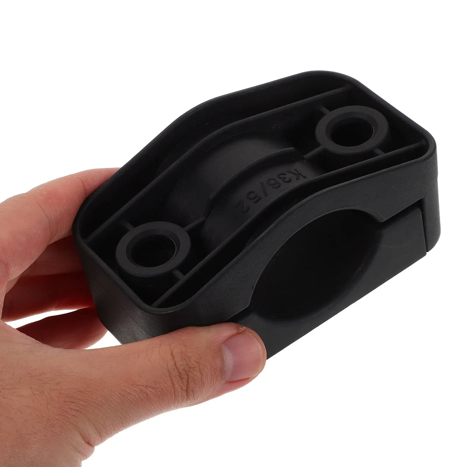 High Voltage Cable Clamp Plastic Wiring Frame Clip Cable Fastener Wire Mounting Pipe Rope Tube Management Black Electrical Box