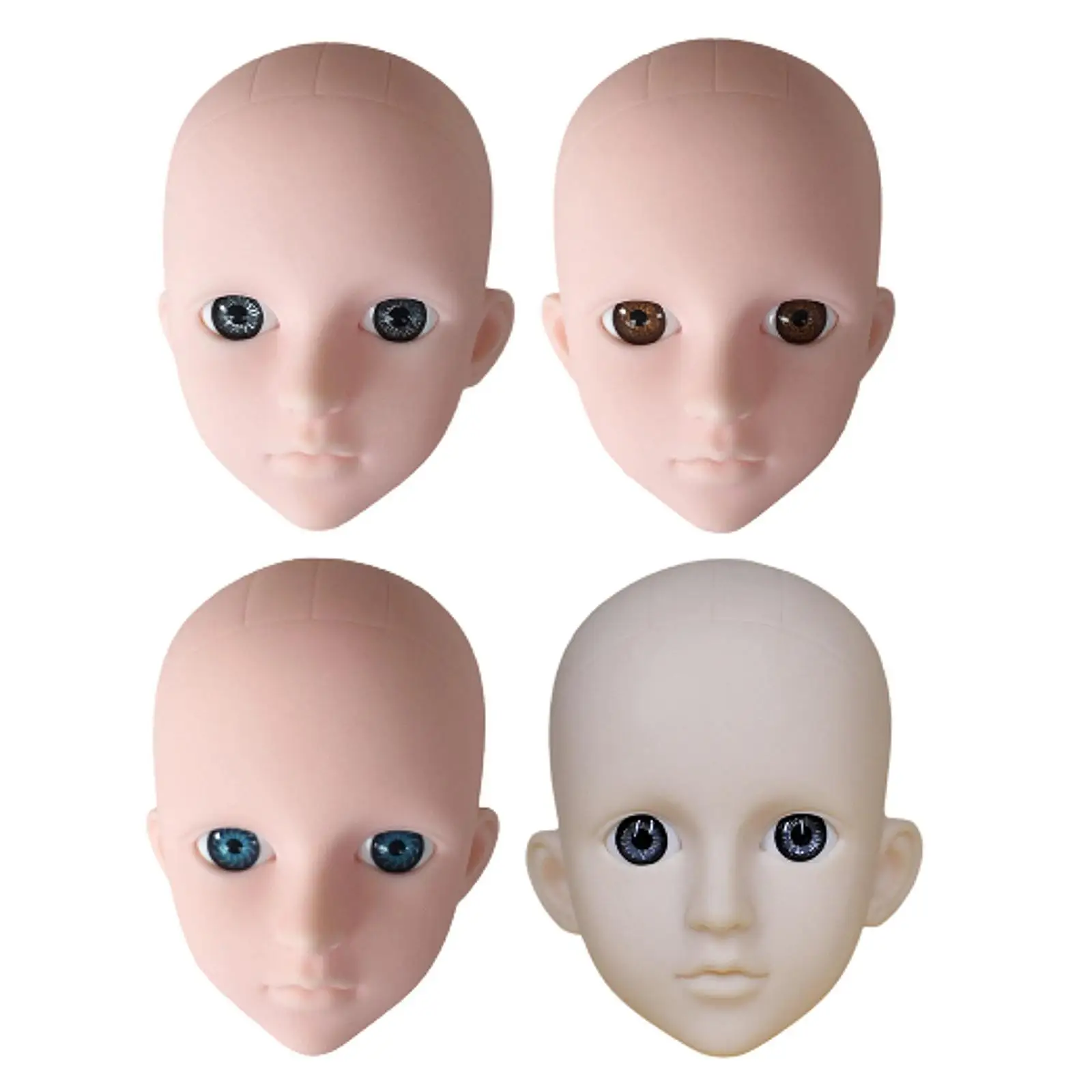 

Training Mannequin Head, Model, Easy to Use, Cosmetology Face Head for Beauty Salon Home Beginner