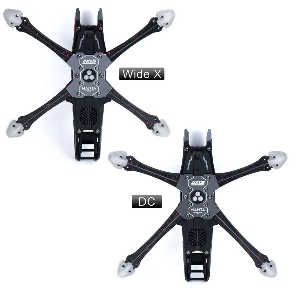Zestaw ramy Axisflying Manta 5 Pro DC/Squashed X 5 cali 6S FPV, rozstaw osi 226.5mm do drona RC FPV Freestyle