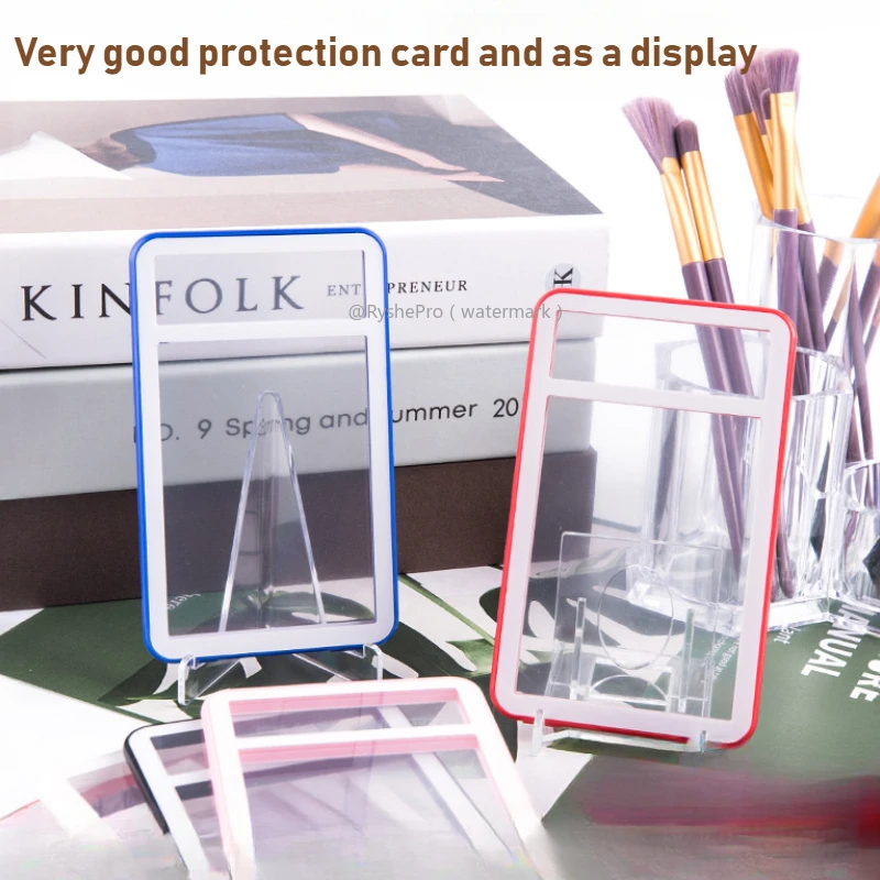 Transparent Card Brick Graded Cards Slab Case for Standard PSA Card Holder Integrated Collection and Display Card Protectors