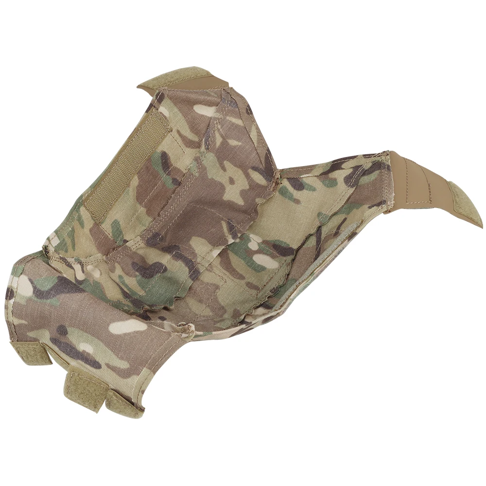 Capa de capacete multicam para caça Airsoft, batalha de guerra CS, pano para estilo MK, assalto militar tático, acessórios para capacete