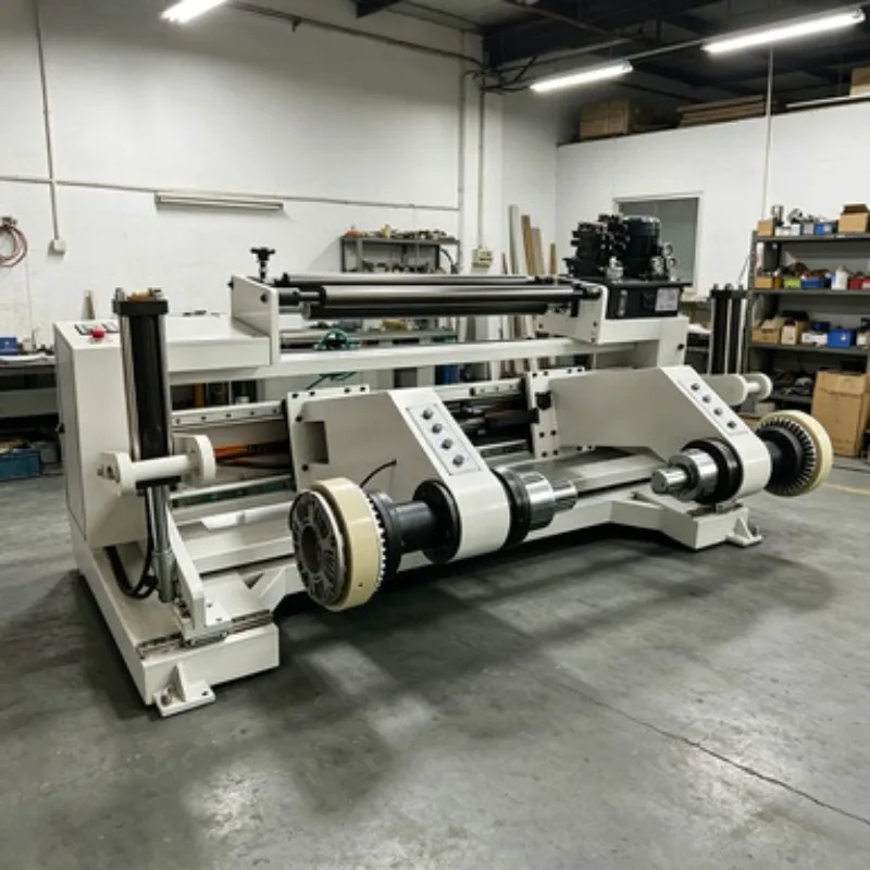 High-Accuracy Slitting Rewinder with Pneumatic Loading for Stable Operation