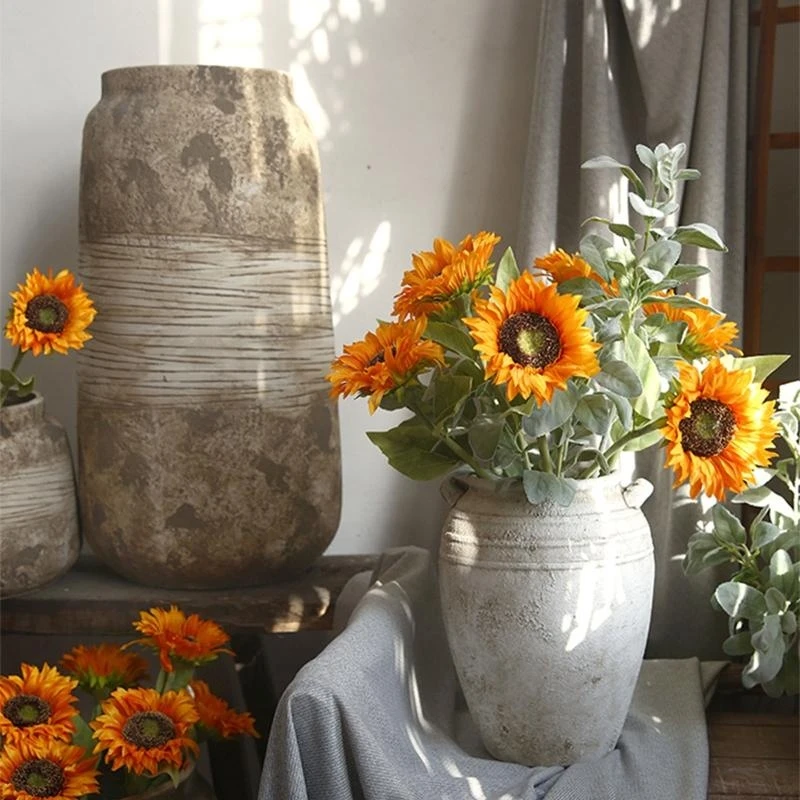 

Artificial with Stem and Leaves Single for Head Fake Silk Flower for Wedding Flower Arrangement Props 15UB