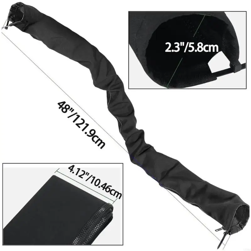  Boats Zippered Rigging Sleeve Quick Install Zippers Cable Sleeve Cable Organizers