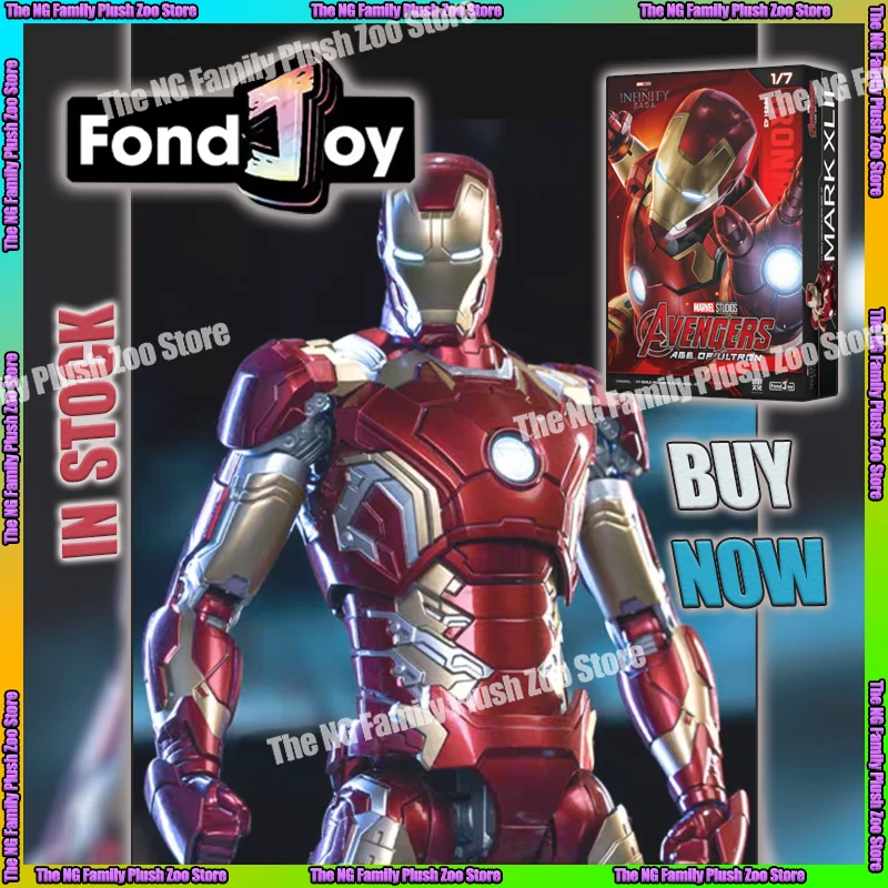 

Original Fondjoy Iron Man MK43 Marvel 1/7 Figures Tony Stark Collection Anime Action Figure Model Figurine Kids Boys Gifts Toys
