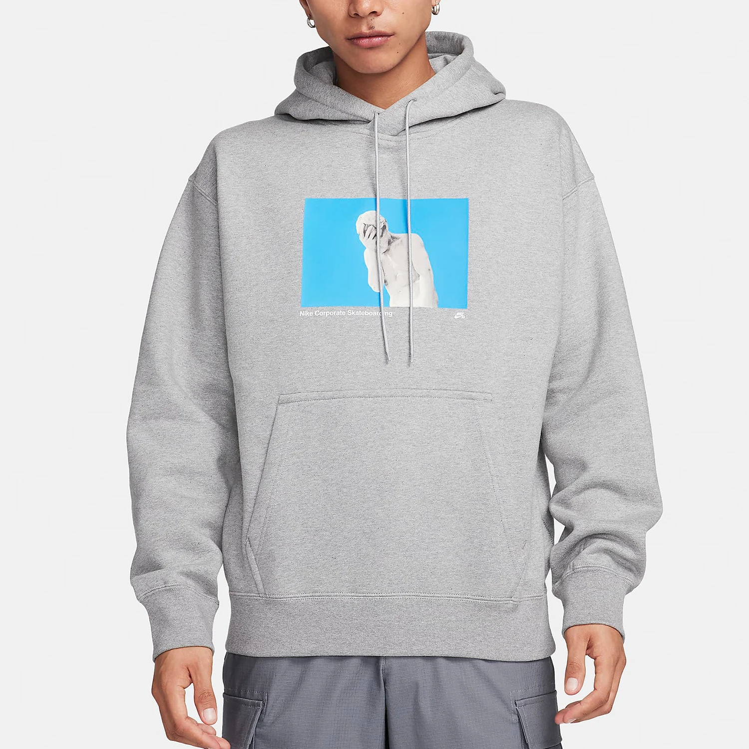 

Оригинальная новая мужская и женская флисовая вязаная толстовка Nike FN2557-063