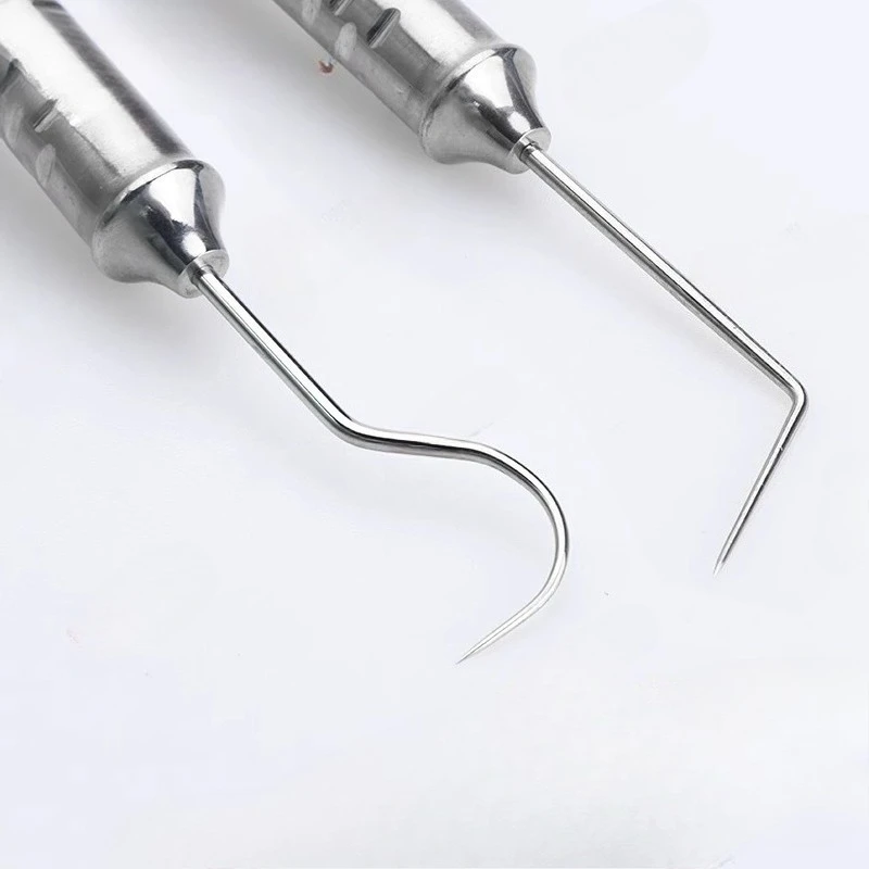 Dental Stainless Steel Periodontal Probe CP15 Periodontal Pocket Root Bifurcation CPI Ball Head Dental Dg16 Root Canal Probe