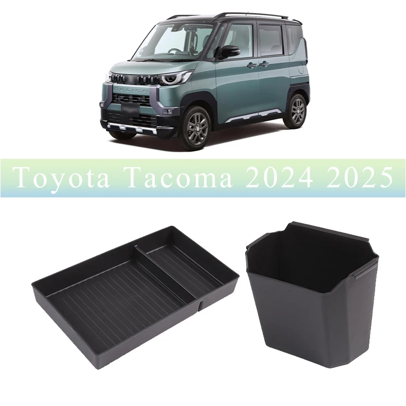

For Delica Mini 2023 2024 Center Console Organizer Armrest Storage Box Tray Side Storage Bins