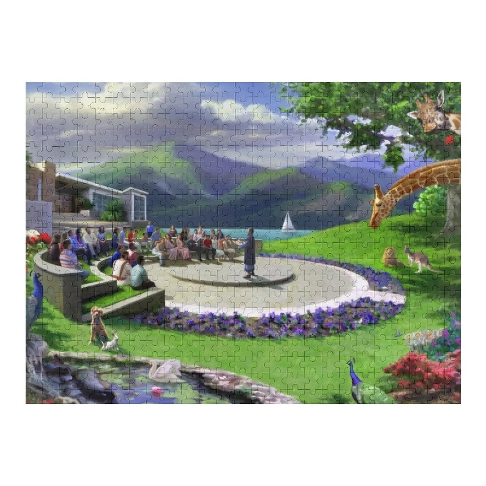 

The New Scrolls Jigsaw Puzzle Personalized Name Custom Child Gift Puzzle