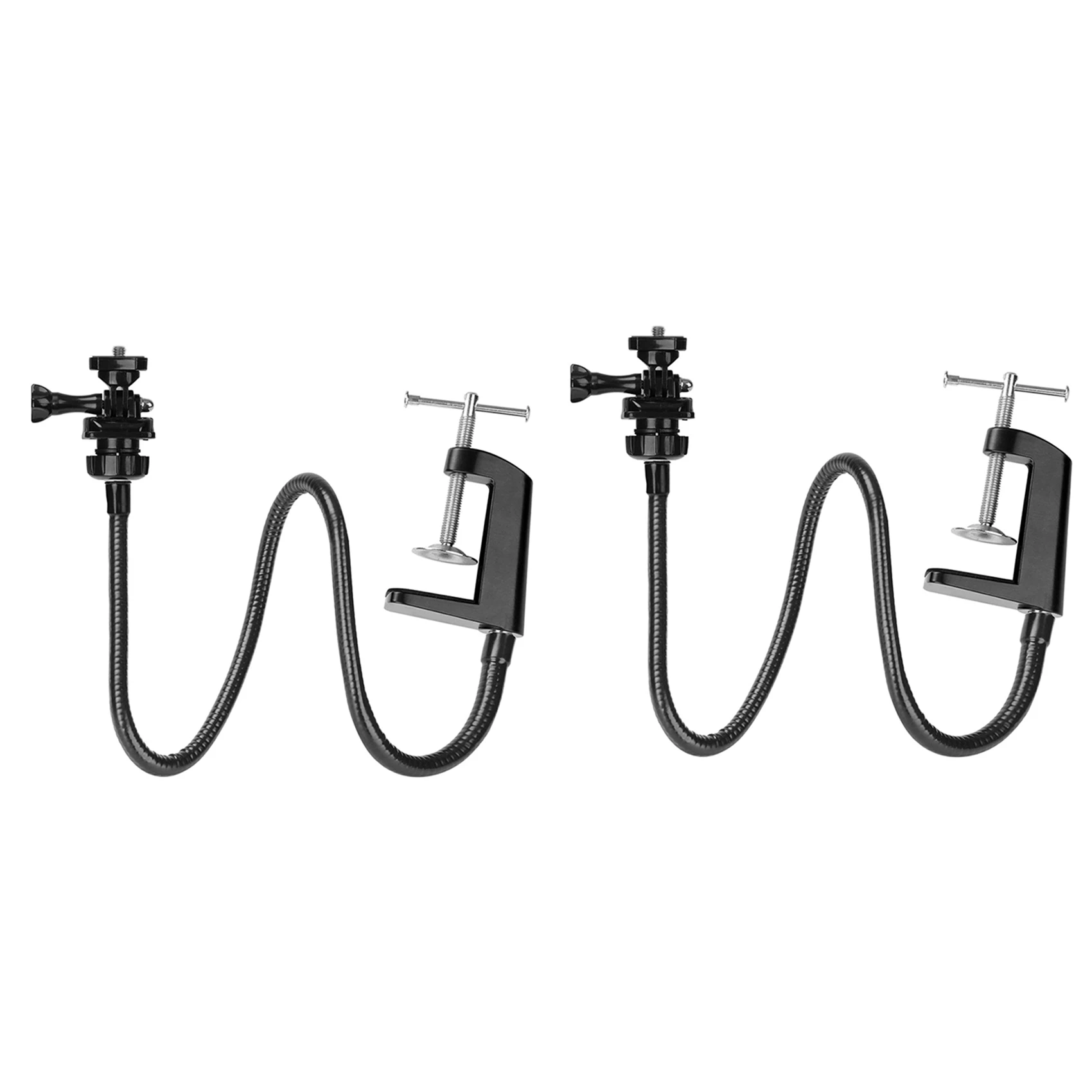 

M16K-2X Webcam Stand, Upgraded Webcam Mount Stand With Flexible Gooseneck Arm And Clamp, Suit For Logitech Webcam C920,C922