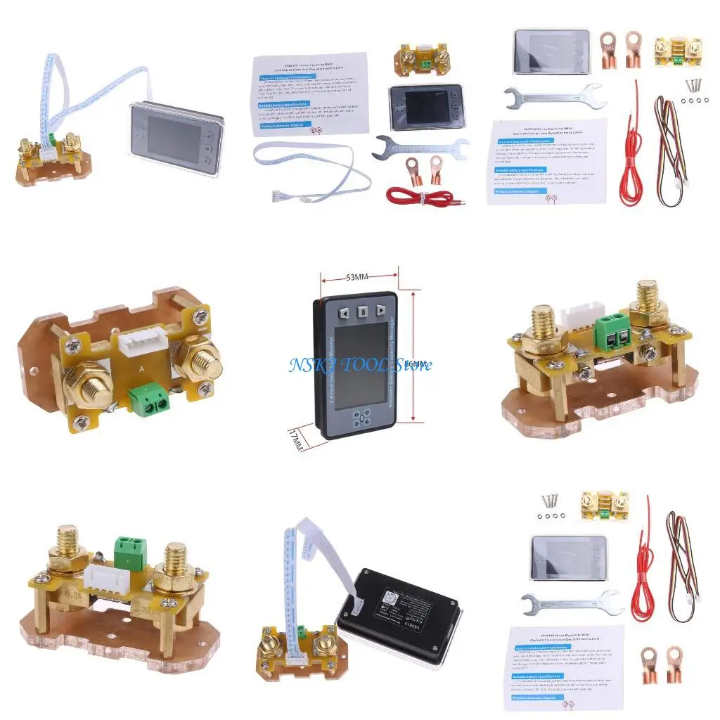 

L8RC Bluetooth-compatible DC8-100V Battery Monitor Car Battery Analyzers Tester