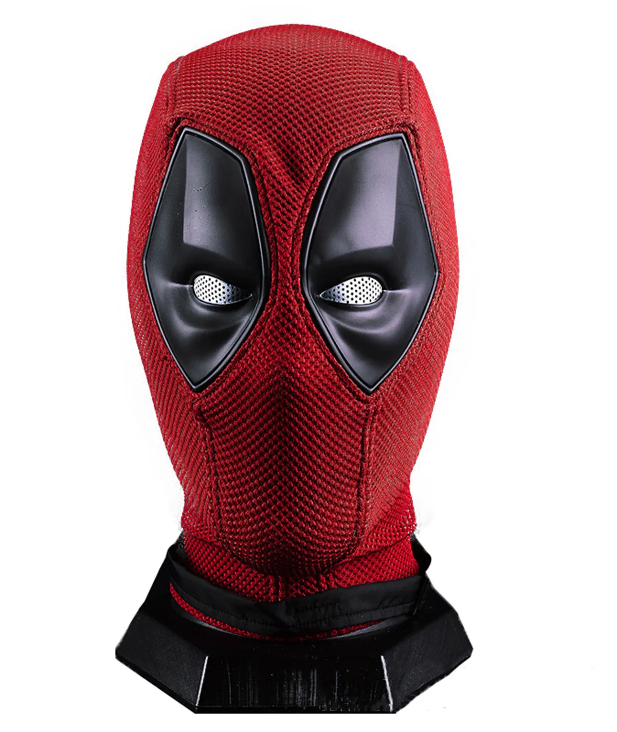 Masque en nylon Marvel Deadpool, Wade Winston 01.Cosplay, équipement de sauna, casque en maille de coton, accessoires de carnaval, fête d'Halloween