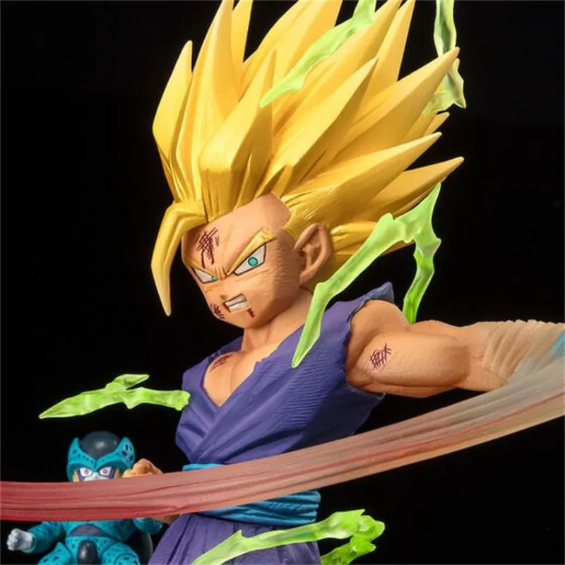 DRAGON BALL TAMASHII FiguartsZero Super Saiyan 2 Gohan Surging Strength Anime Finished Product Model Action Toy Figures Gifts